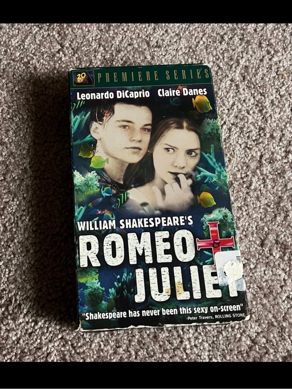 Vintage Romeo & Juliet VHS Tape